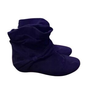 Black Felt Ankle Booties- 4m